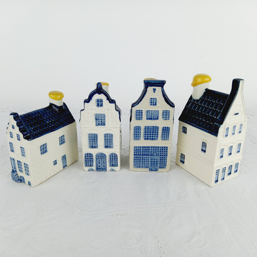 Casa Delft Klm Holanda Antigua Miniatura De Coleccion Mirala 0