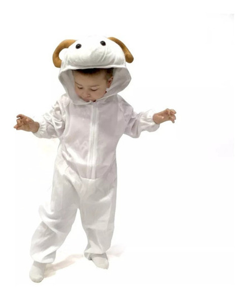 Disfraz Pijama Infantil Cabrita - Talles S, M,l Niños 0