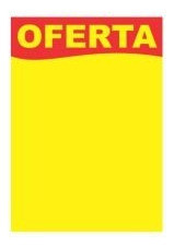 Cartaz Oferta E Promoções - 65x46 Cm - 50 Unidades 1