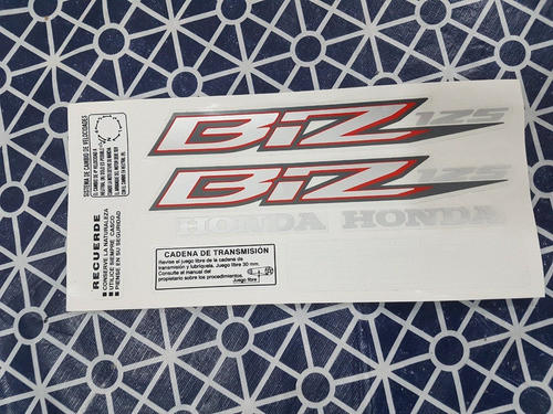 Kit Calcos  Honda Biz 125  Hago Envios! 0