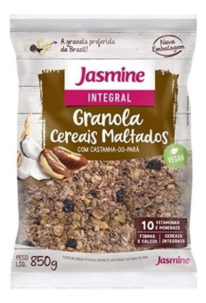 Granola Jasmine Integral Cereais Maltados Sem Glúten Em 1