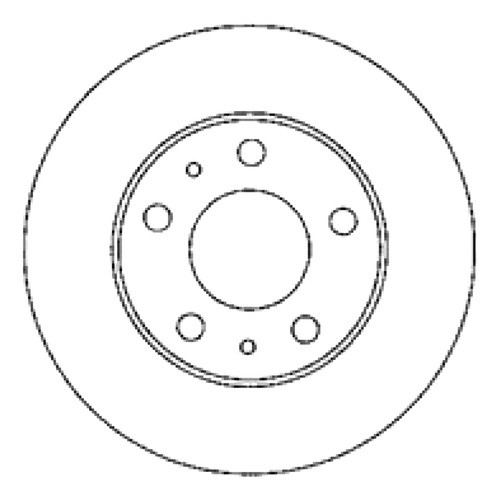 Disco Freno Delantero (300mm) Fiat Ducato 95-00 0