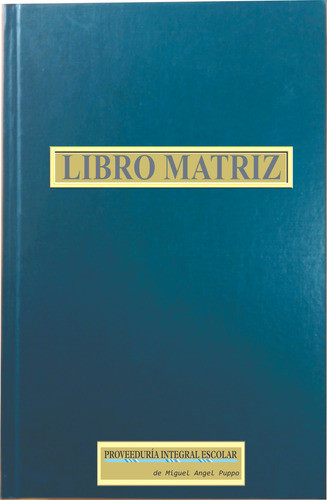 Libro Matriz 3 Años Jóvenes Y A. /distancia 0