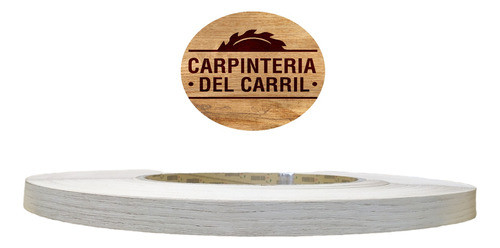 Canto Rehau Pvc Castaño Kentucky 2 X 22 Mm X 50 M S/ Cola 1