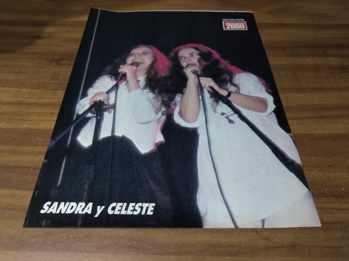 (mq429) Sandra Mihanovich & Celeste * Mini Poster Pinup 0