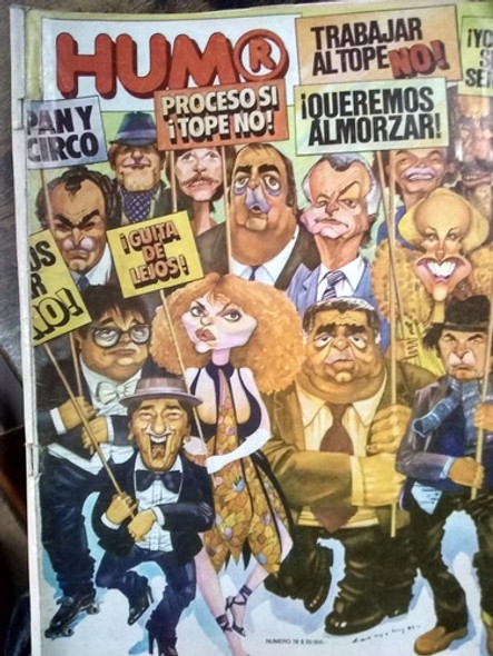 Revista Humor Nro 78, Año 1982. 0