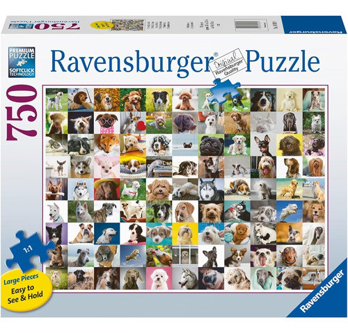 Ravensburger 99 Adorable Perros 750 Piezas Rompecabezas De G 1