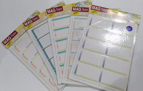 Hoja Impresion Tarjetas Personales Mag X 100 0