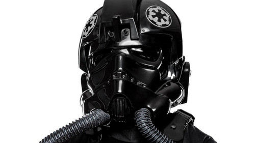 Planos Casco Tie Fighter Pilot Star Wars Imperio Jedi 0