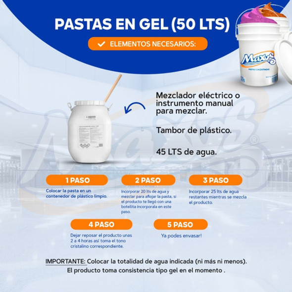 Pasta Para 50 Lts De Shampoo Auto  Tradicional 1