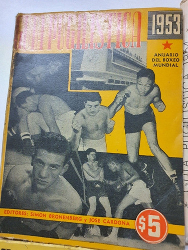 Boxeo 7 Antiguas Guias Pugilisticas 1953 Al 1959-completas 1