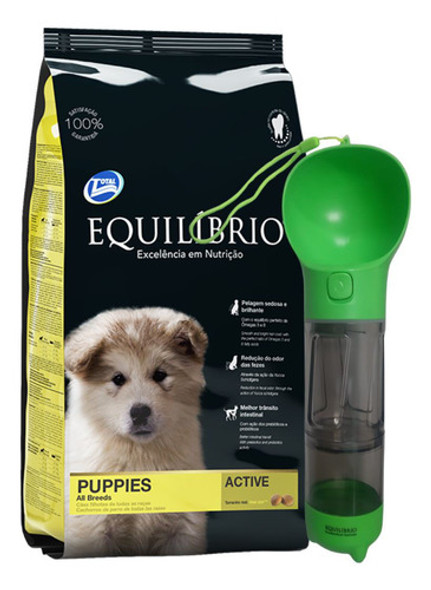 Equilibrio Cachorro Todas Las Razas 15kg + 3kg + Regalos 0