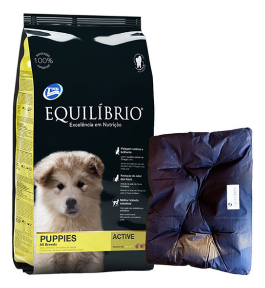 Equilibrio Cachorro Todas Las Razas 15kg + 3kg + Regalos 0