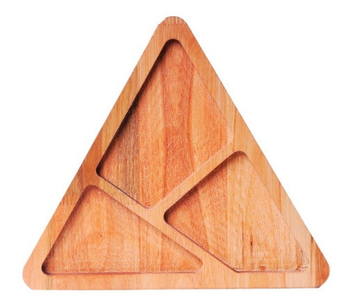 Tabla Para Picada Triangulo Bbq-grill Madera 1