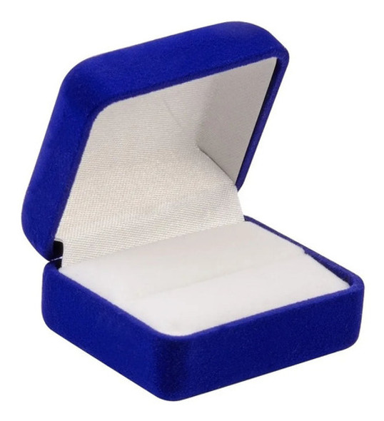 Estuches De Pana Para Alianzas Color Azul 0