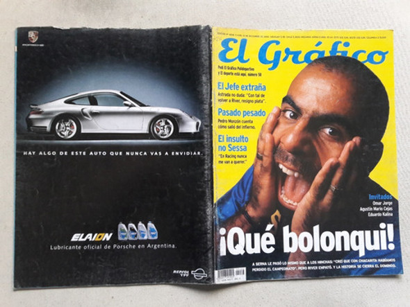 Revista El Gráfico Nº 4236 Chacarita Boca Serna - Suplemento 0
