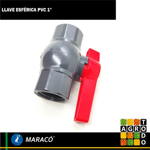 Llave Esférica Pvc 1 Pulgada 01388 1
