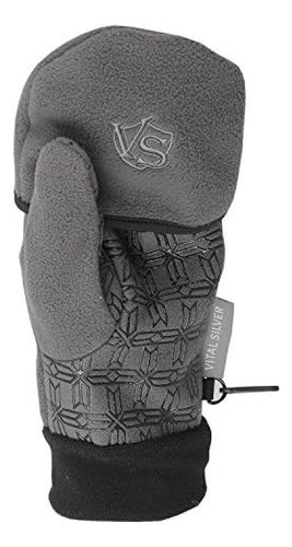 Vital Salveo-outdoor 3warm Guantes De Medio Dedo Unisex A De 1