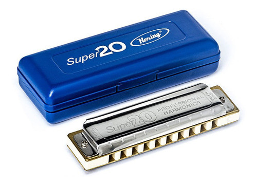Gaita Diatônica Hering Super 20 8020 D  Ré 0