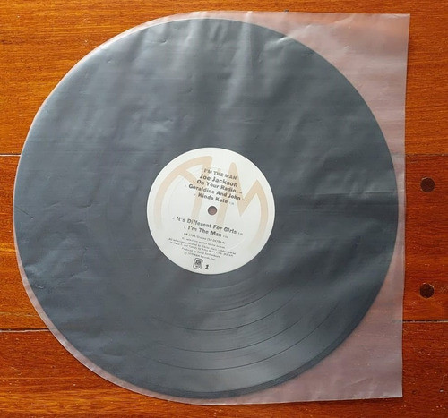 50 Bolsas Internas Para Vinilos Fondo Redondo 70 Micrones 0