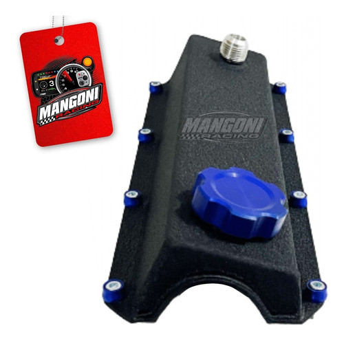 Tampa De Válvula Ap 8v Race Preto Texturizado Poke Fueltech& 1