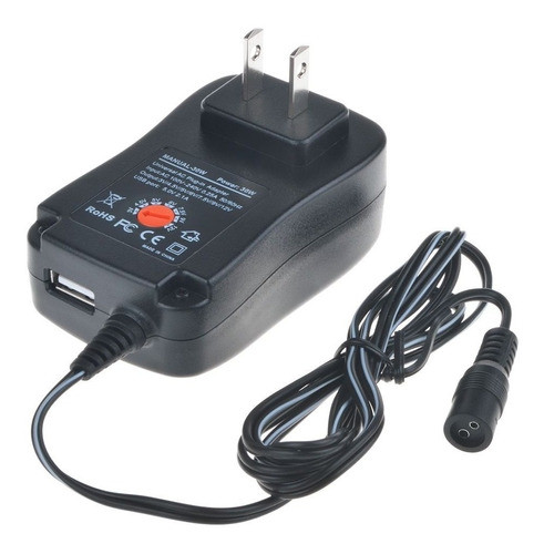 3v 4.5v 5v 6v 7.5v 9v 2a 12v 2.5a 30w Fuente De Ac/dc Adapta 1