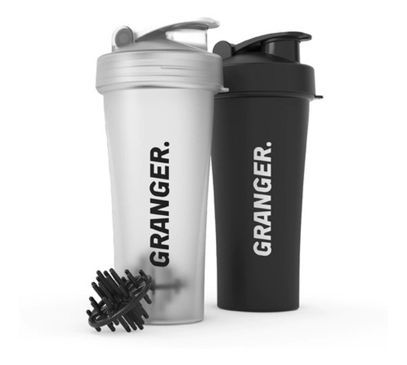Vaso Shaker Negro Batidor De Protenias 0 Grumos Granger 0