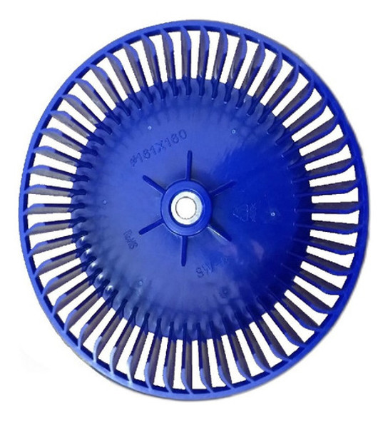 Tubina Redonda Aire Piso Techo Diametro 16.1cm Alto 16cm Eje 0