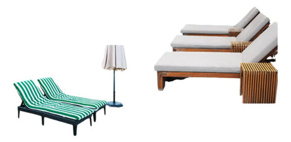 Colchonetas Para Reposeras. Intihogar 0