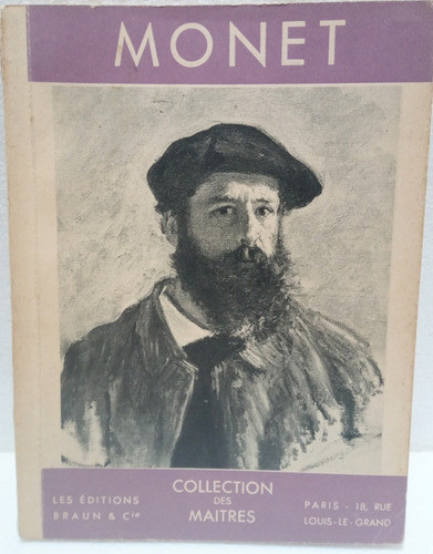 Mini Libro Monet Collection Maitres Les Editions Braun Paris 0