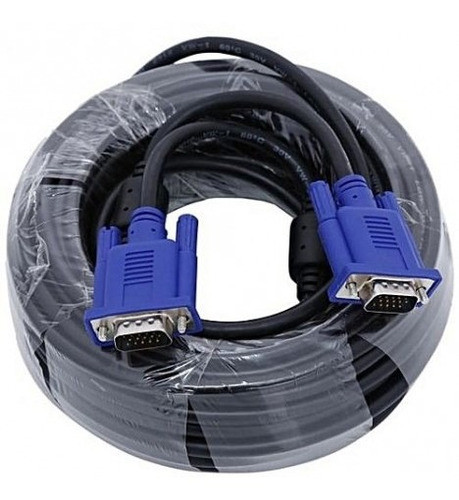 Cable Vga 30 Metros Blindado Con Filtro Pc Monitor Proyector 1