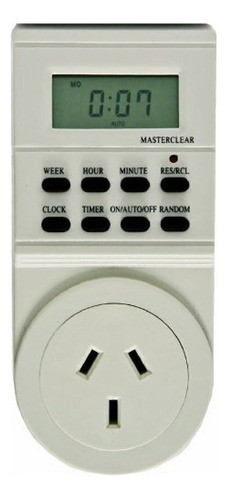Timer Programable Digital Tacoma Enchufable 2300w 0