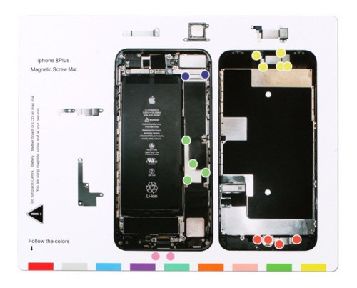 Alfombra Magnética Yaxun Compatible Con iPhone 8 Plus 0