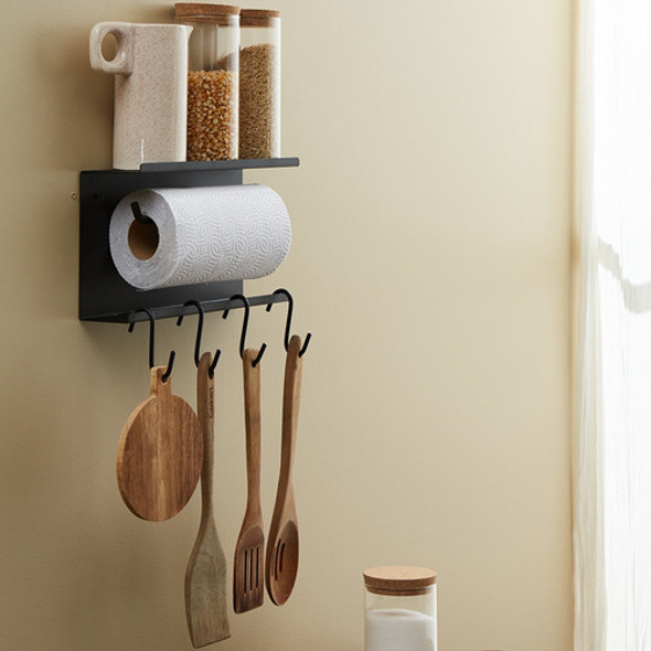 Porta Rollo De Cocina Accesorios Especiero Incluye Ganchos 1