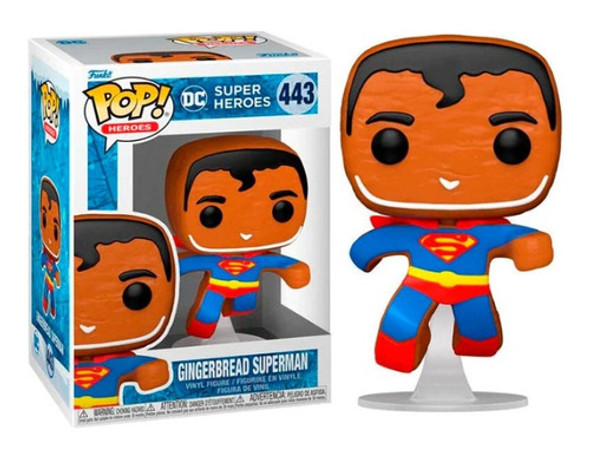 Funko Pop Gingerbread Superman Dc 0