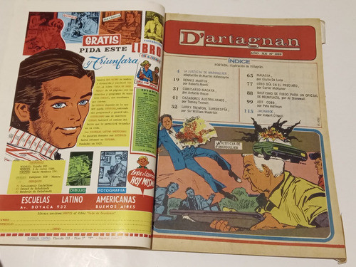 Revista D´artagnan N° 369. Ed. Columba 1