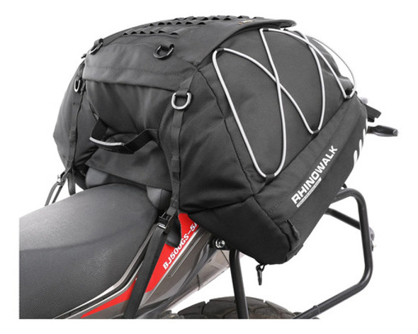 Rhinowalk Bolsa De Cola Extensible Para Motocicleta, Equipaj 0