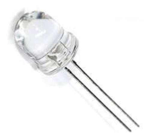 Led 10mm Azul W.c. 46.000mcd 30º 10lumen Pack 10 Led 1