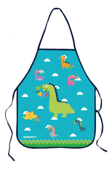 Avental Infantil Dino - Leo&leo 0 Avental Infantil Dino - Leo&leo 0