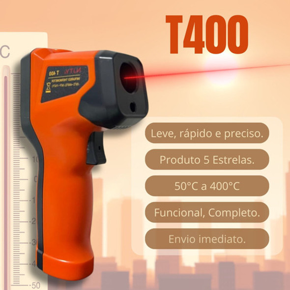 Termometro Laser Digital Industrial Temperatura Infravermelh 1