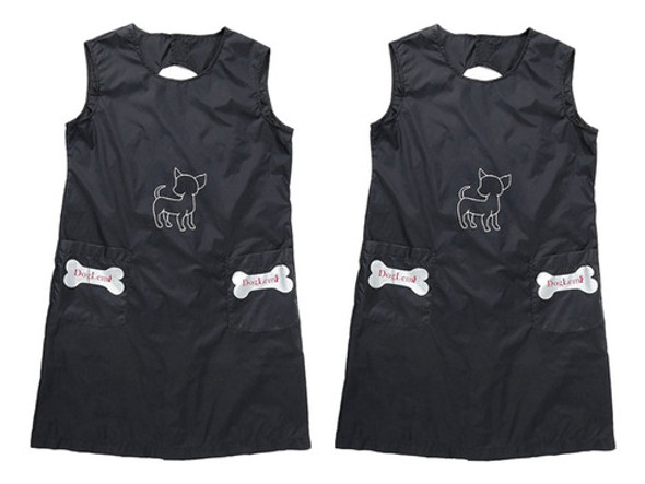 2x Impermeável Pet Dog Grooming Avental Profissional Groomer 0 2x Impermeável Pet Dog Grooming Avental Profissional Groomer 0