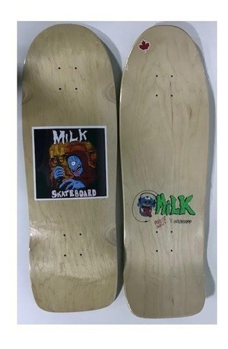 Shape Milk Old School Misfits Fundo Madeira 9.75x31 0