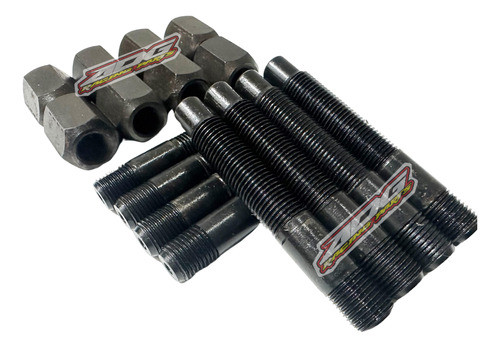 Kit Vw 8 Esparragos Y 8 Tuercas Doble Cono 0