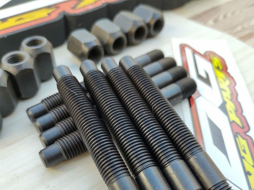 Kit Vw 8 Esparragos Y 8 Tuercas Doble Cono 1