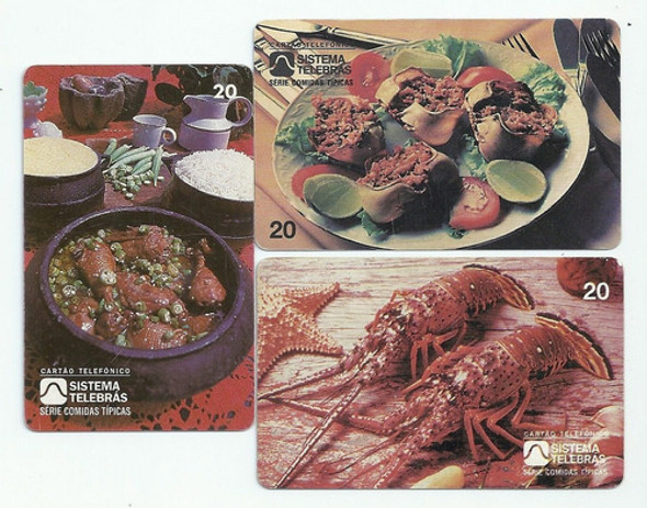 Cartão Telefônico - Telebrás - Série Comidas Típicas - Bt2 0