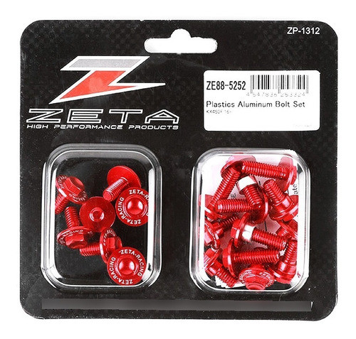 Kit Parafusos Fixar Plásticos Zeta Para Kawa Kxf450 16/18 0