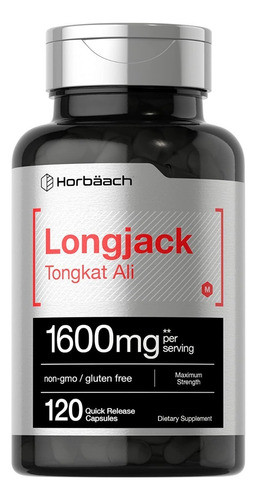 Horbaach I Longjack Tongkat Ali 20:1 | 1600mg | 120 Capsules 0