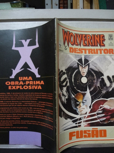 Gibi Hqs Wolverine & Destrutor Fusão Nº 1 De 4 1