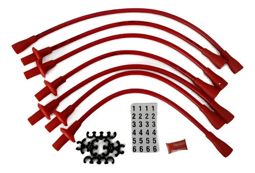 Cables De Bujias Ferrazzi Competicion Valiant 3.6 64-78 0