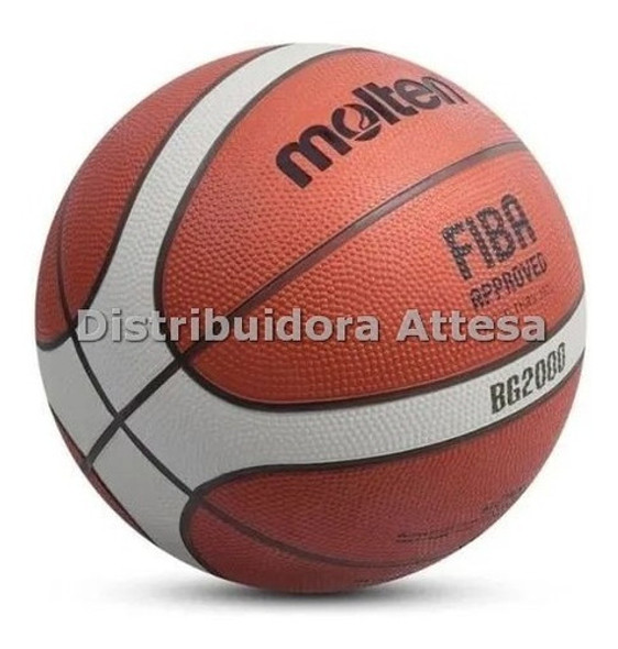 Pelota Basquet Molten Bg2000 Nº 5 Oficial Original Importada 0